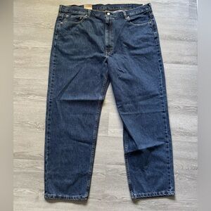 Levi's Dark Blue Straight Jeans
